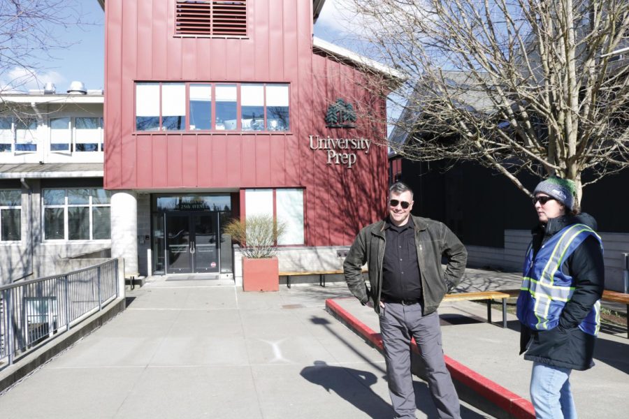 UPrep’s new security guard works to asses possible risks and take steps to prevent any threats that may come to the school.