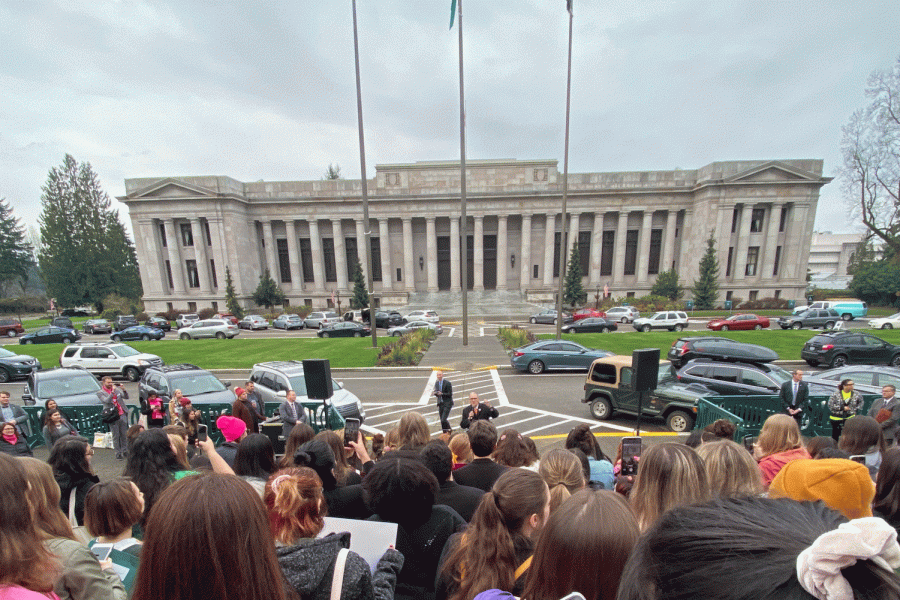 Sophomore Tessa Peterson lobbied for the comprehensive seuxal education bill in Olympia over MLK Day weekend with Teen Council, part of Planned Parenthood. Following the bills passage, by the 2022-2023 school year all public schools in Washington state will be required to teach comprehensive sexual education in all grades.