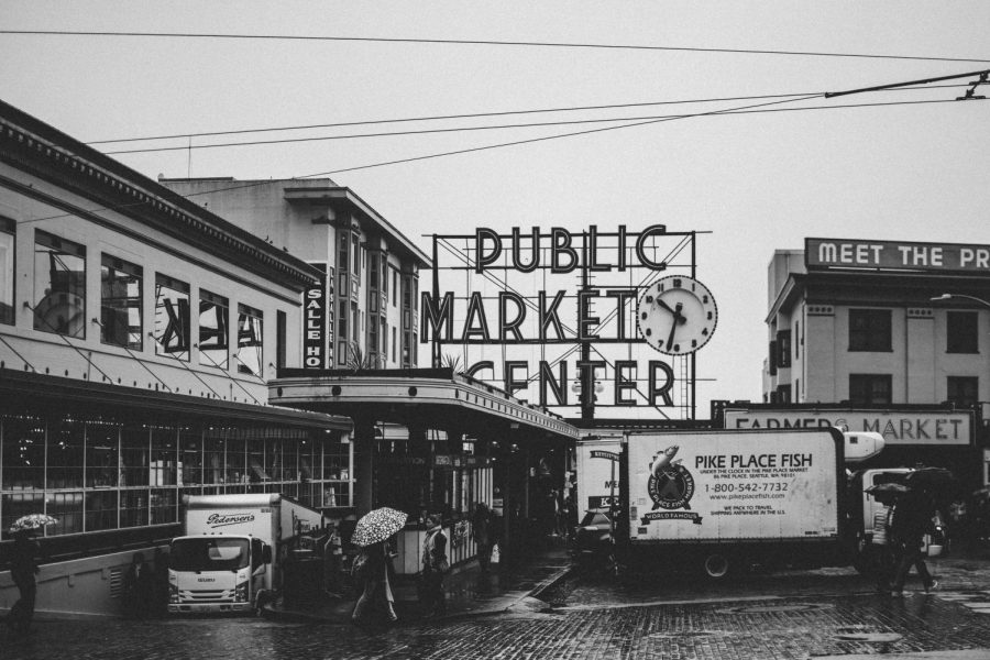 A photo of Pike Place Market in Seattle (Travis Saylor/Pexels)