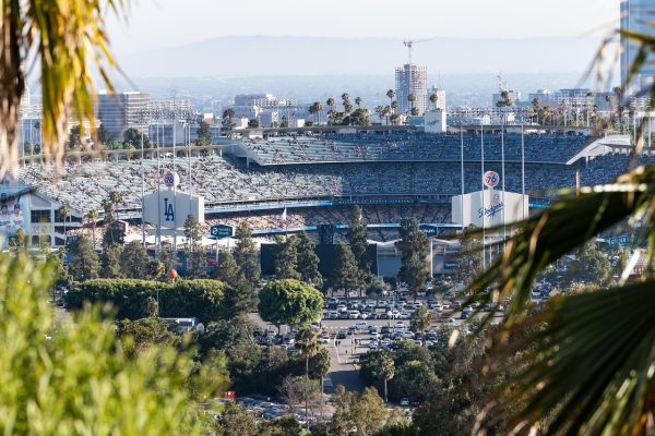 Dodgers Stadium in Los Angeles, CA