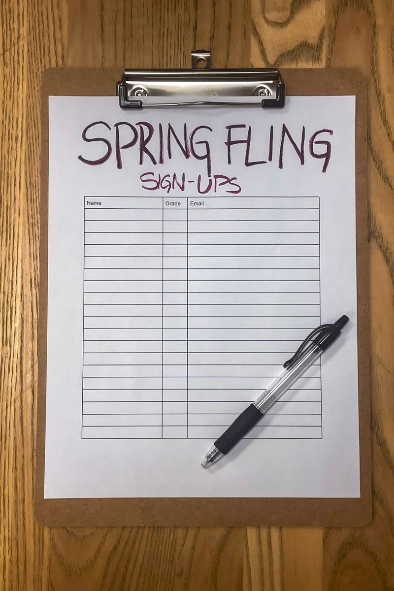 Spring Fling, the final all school dance of the year was canceled due to a lack of student sign-ups. 