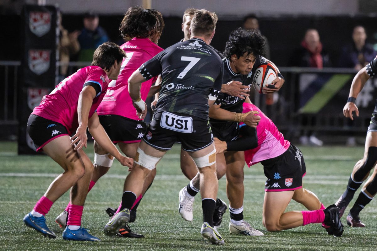The Seawolves took on the Miami Sharks on March 9. Seattle won 29-18.