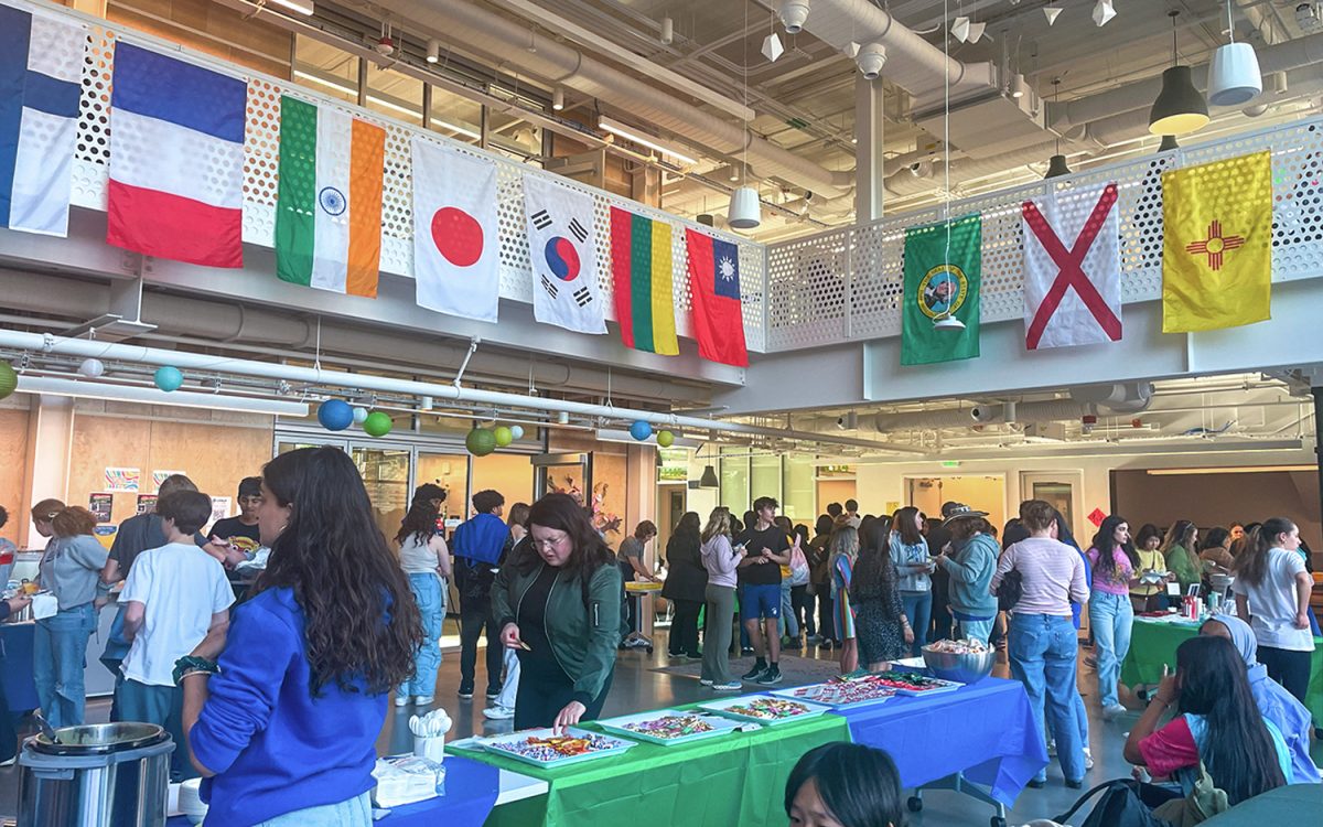 Students and parents gather around various stalls at the night market, enjoying the food, games and treats the community provided. “It’s really cool, and I think the entire school, if possible, should show up,” Ye said.