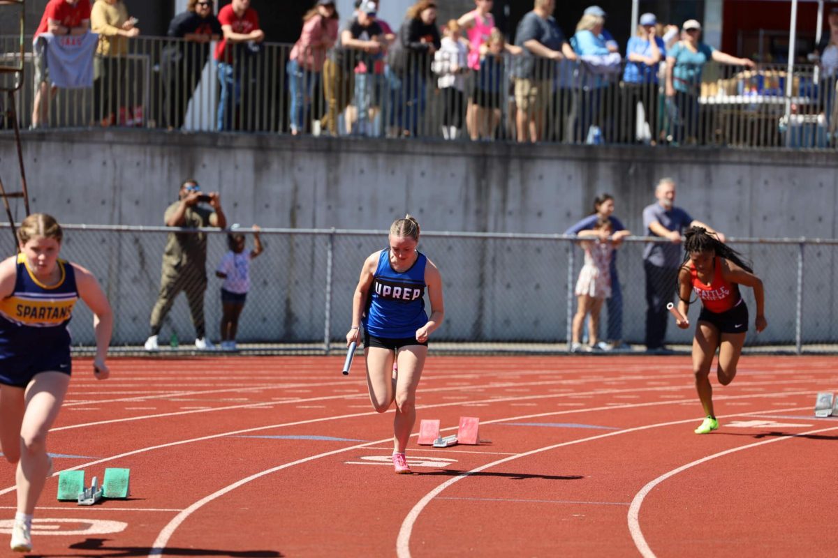 Carter runs for UPrep's Track and Field team in the spring.