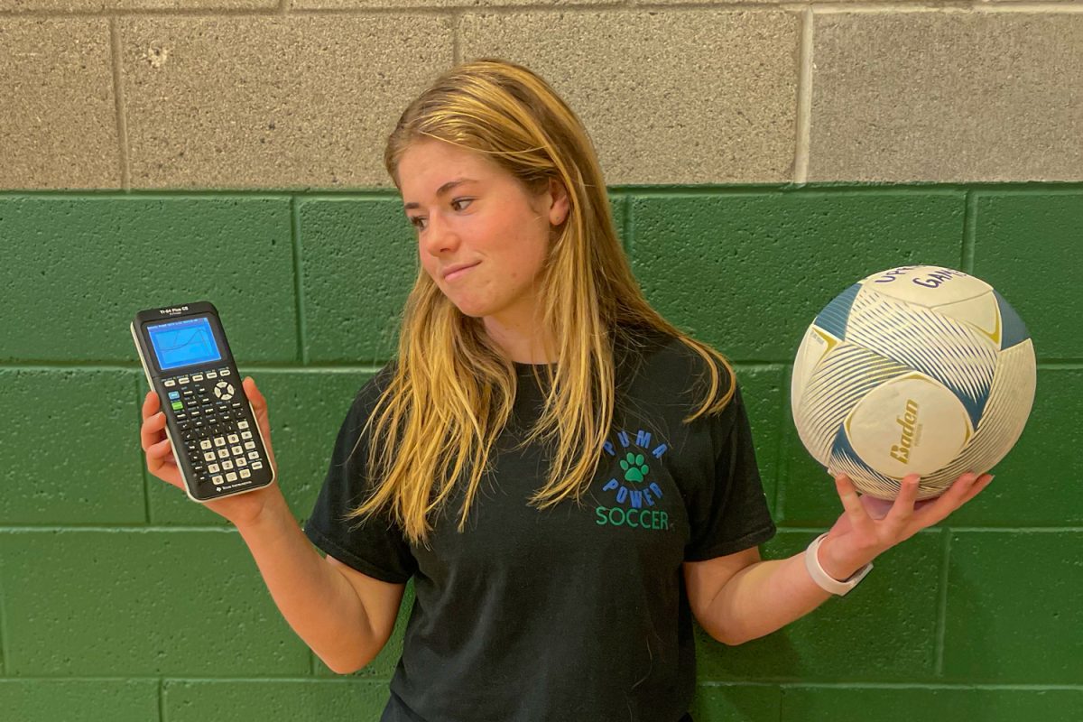 Senior Rian Fitzpatrick has to decide which activity to prioritize more, calculus or soccer