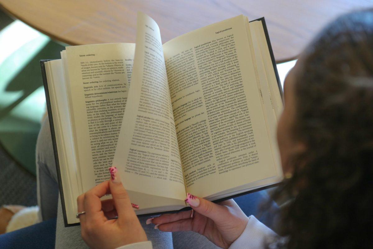 In addition to being educational, reading can also improve mental health, according to English Department Chair Carrie Niebanck. “It’s a great escape,” Niebanck said. “Reading is finding ourselves.”