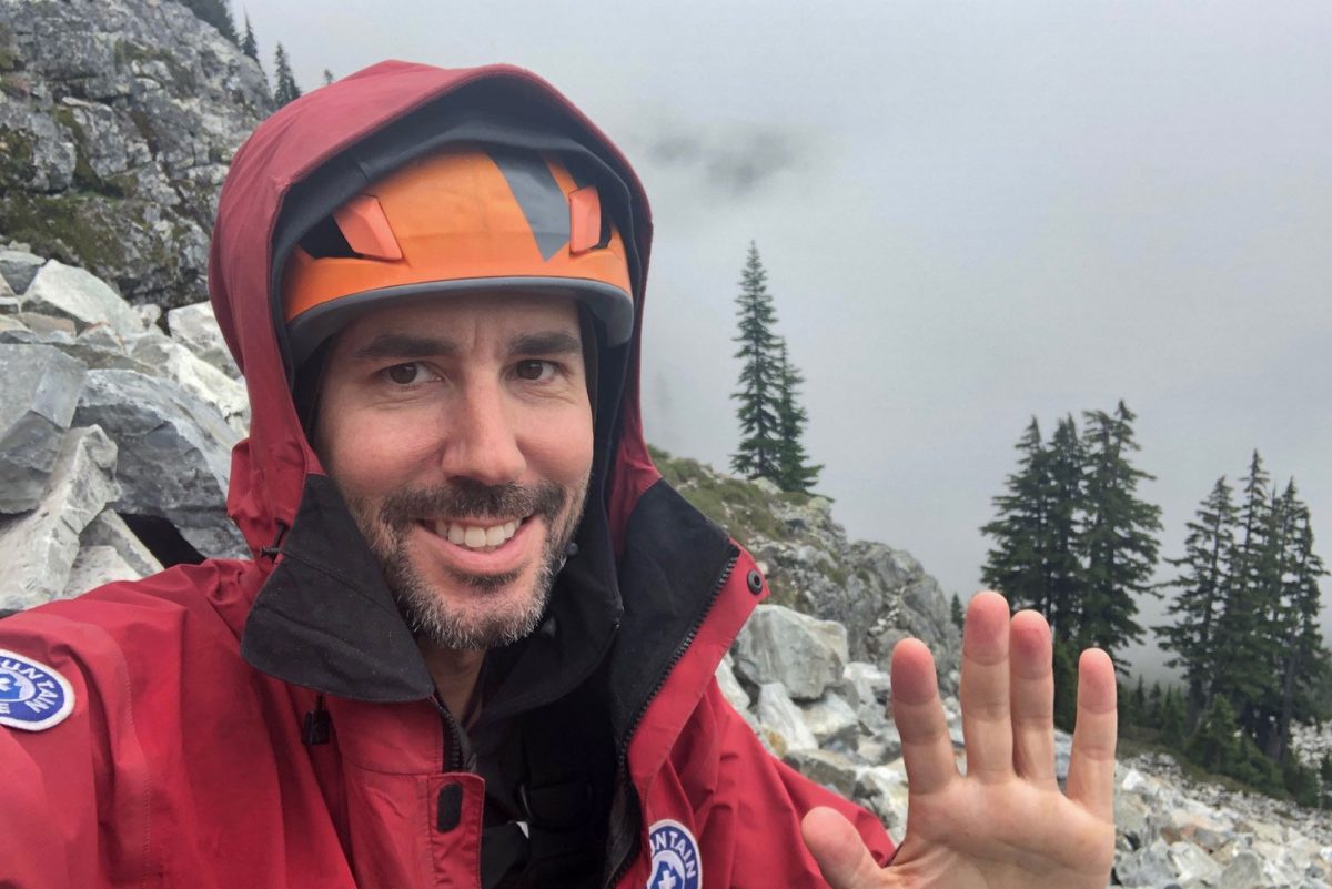 A mission in the early 2020s took Matt Palubinskas to Lundin Peak near Snoqualmie Pass.