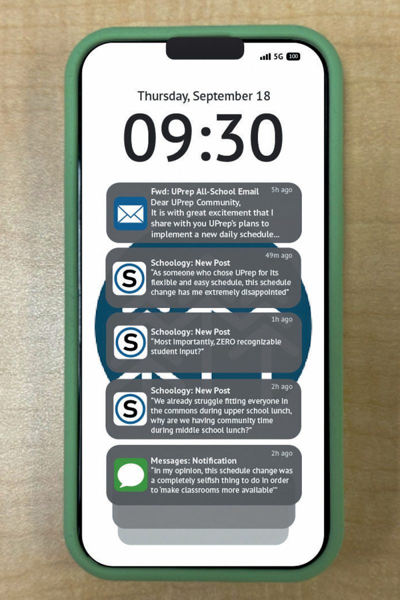 About the Cover: A phone receives many notifications about the schedule change announced on Sept. 18. Cover Illustration: Hannah Salemy