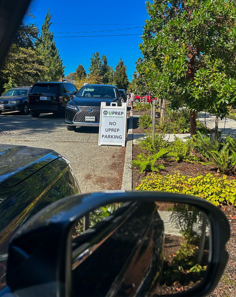 Director of Facilities Robert Thom started putting no parking signs behind the ULab during the 2024 to 2025 school year. “We’re trying to do everything that we can to discourage the parking on those roads,” Thom said. 