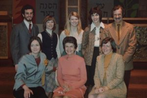 All eight UPrep founders pose for a photo in 1976.